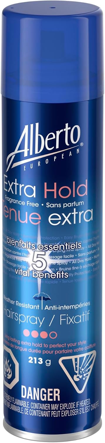 ALBERTO EUROPEAN HAIR SP AERO EXTRA UNSCENT 213G AEROSOL