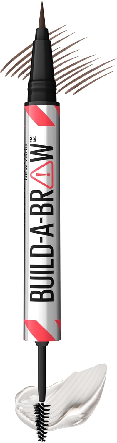MAYBELLINE BUILD A BROW DEEP BROWN 1.4ML pack of 2