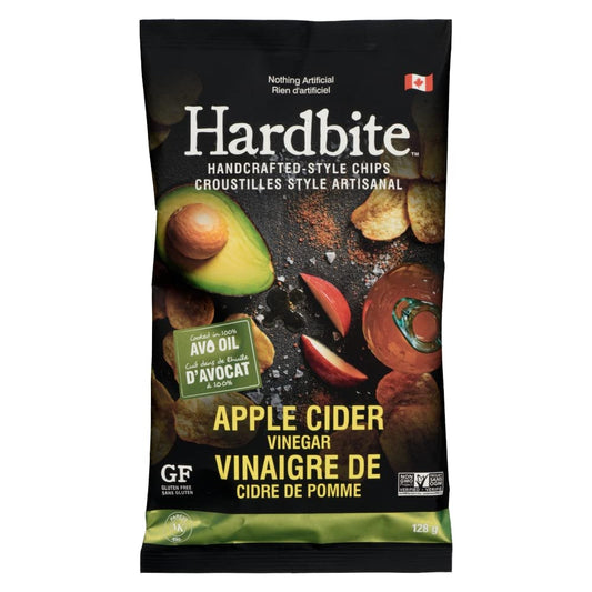 Hardbite   Handcrafted Chips   Apple Cider Vinegar Avocado Oil Pot Chip128G