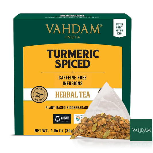 Vahdam Teas - Vahdam Tea - Turmeric Spiced 6 x 15ct