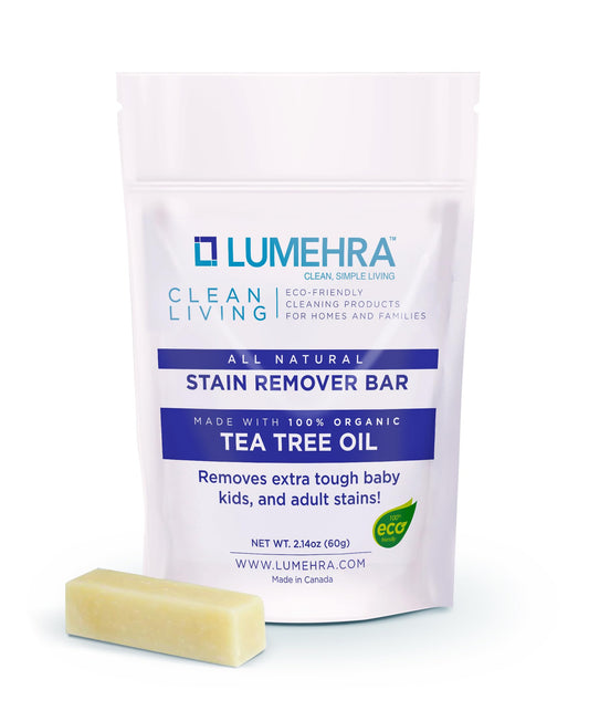 LUMEHRA_NATRL TEA TREE OIL STAIN REMOVER BAR 60G