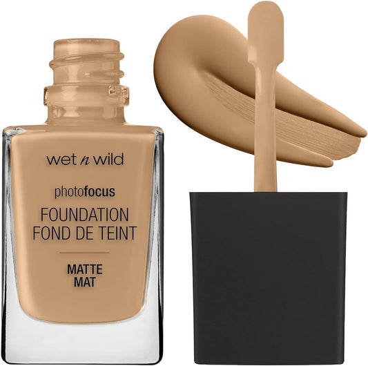 WET N WILD PHOTO FOCUS FOUNDATION DESERT BEIGE pack of 2