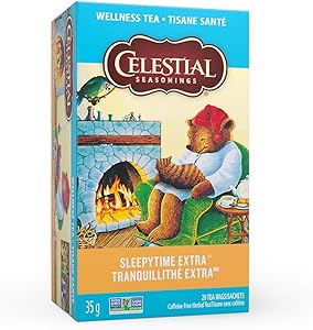 CELESTIAL SEASONINGS TEAS    Wellness Tea, Sleepytime Extra    20ct