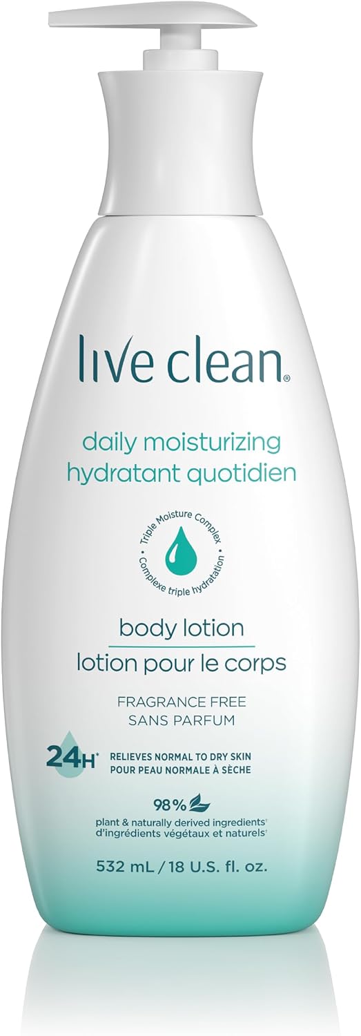 LIVE CLEAN DAILY MOIST LOT FRAGRANCE FREE 532ML