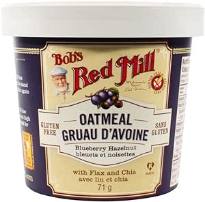 Bob's Red Mill   Oatmeal Cups   Blueberry Hazelnut Oatmeal Cup71G