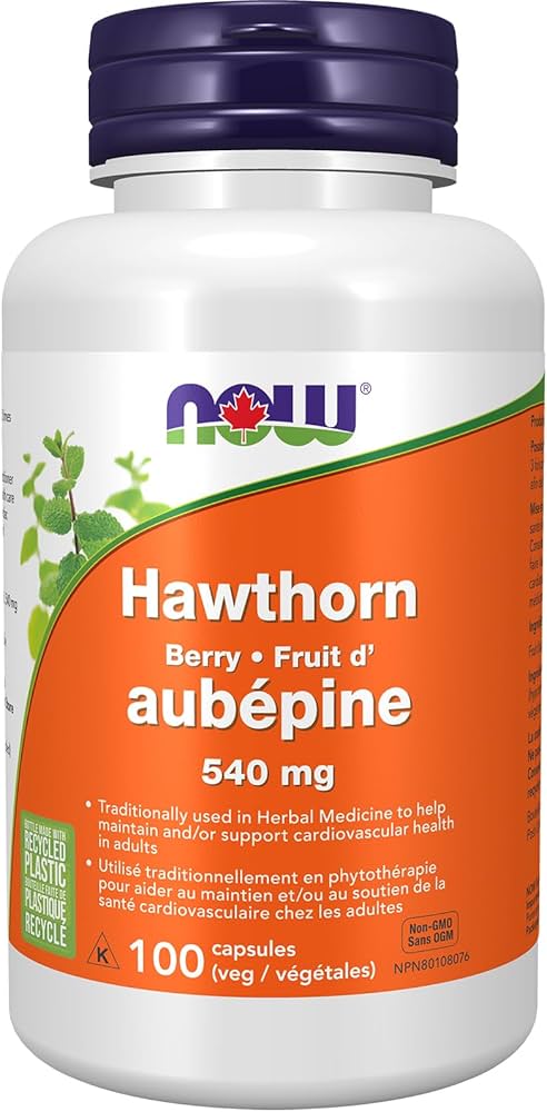 NOW    Hawthorn Berry 540mg 100vcap