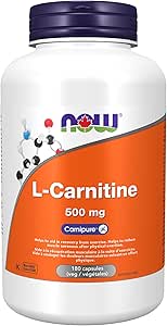 NOW    L-Carnitine 500mg 180vcap