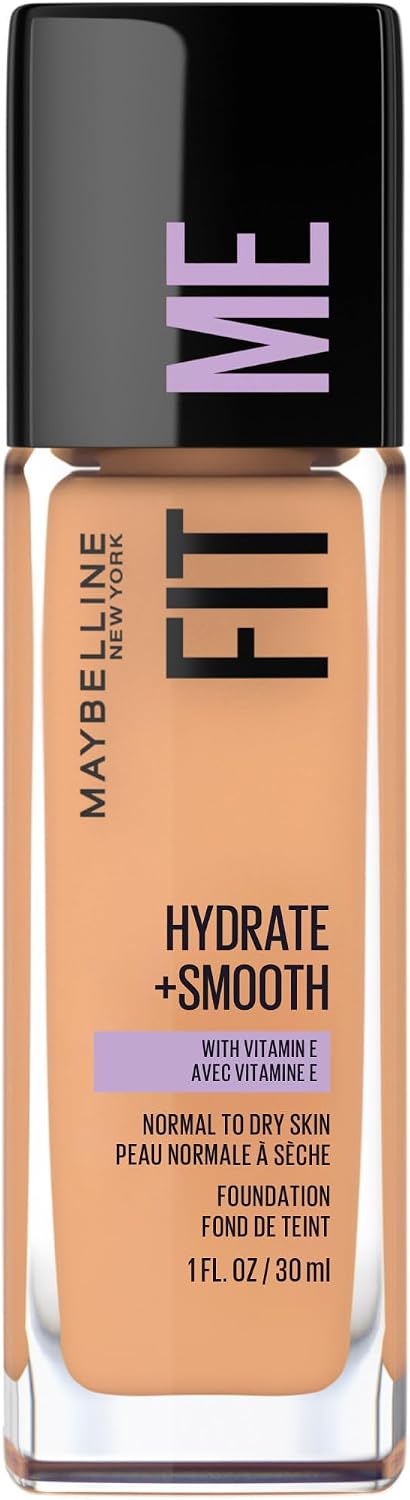 MAYBELLINE FIT ME HYD & SMOOTH FND SUN BEIGE 30ML pack of 2