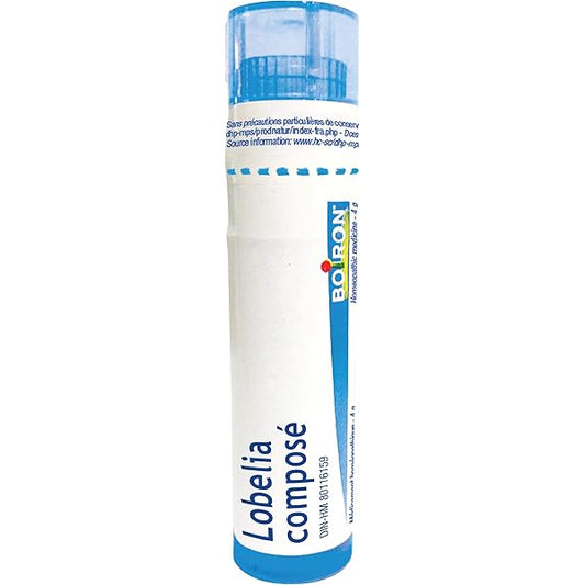 Boiron - LOBELIA COMPOSE 4g ( 1 Tube of Pellets)