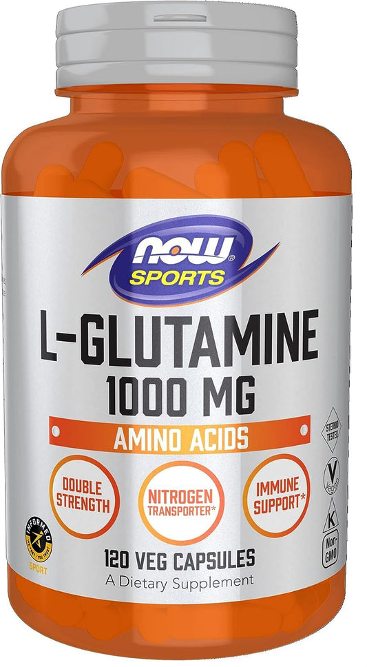 NOW    L-Glutamine 1000mg Free Form 120cap