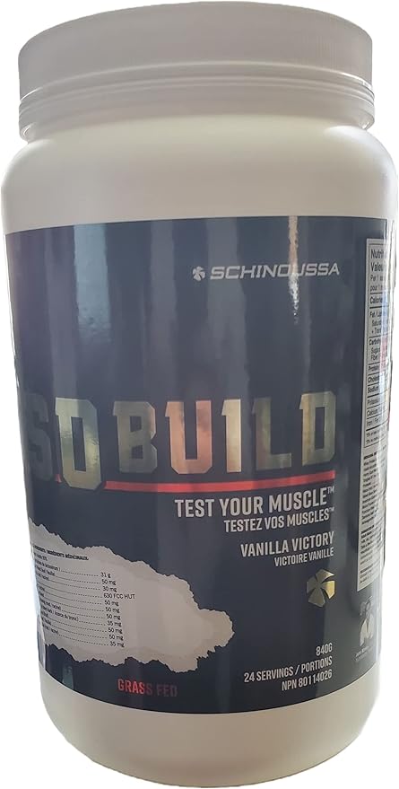 Schinoussa - GRASS FED WHEY  ISO BUILD VANILLA
