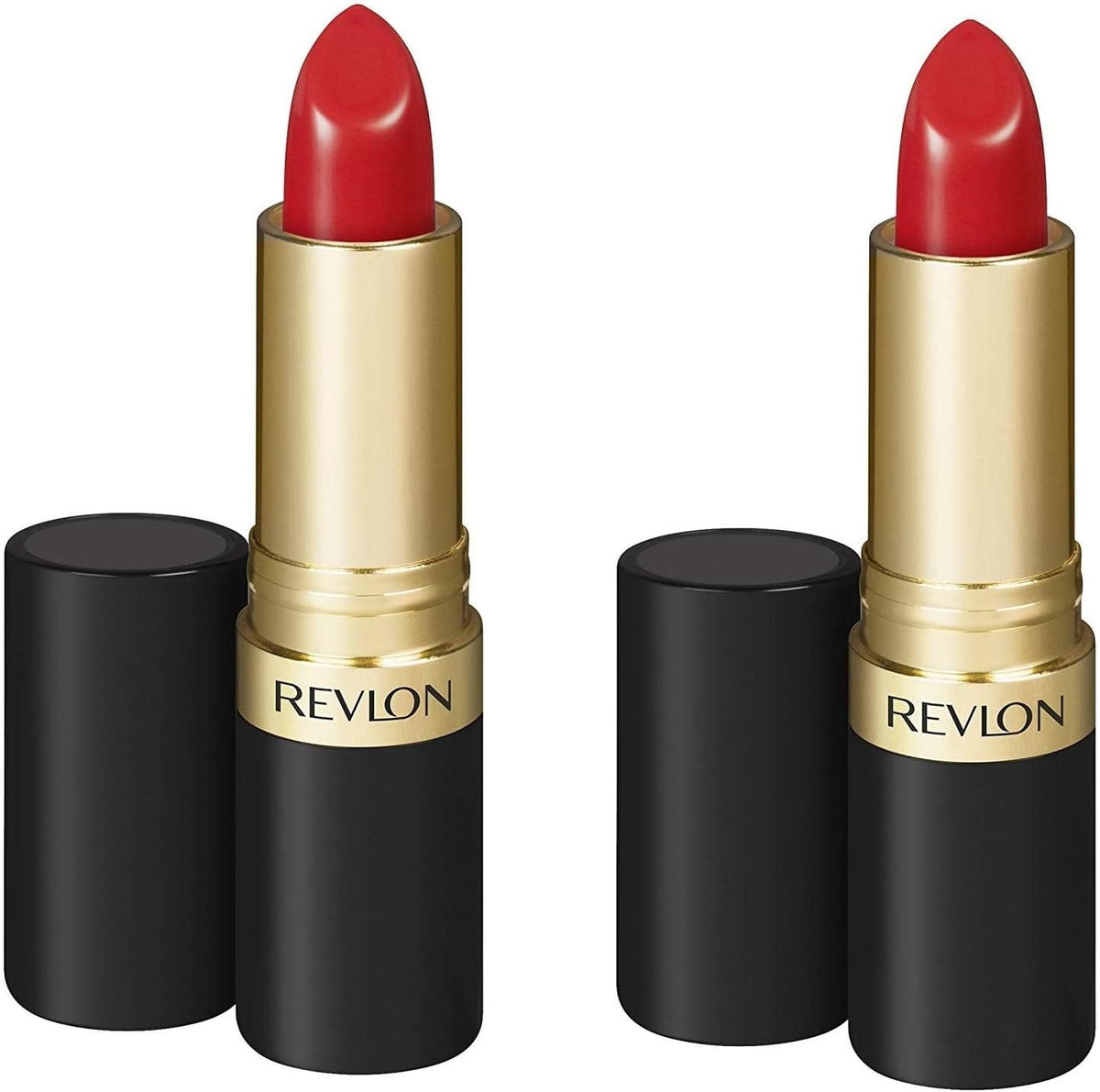 REVLON SUPERLUSTROUS LIPSTICK LOVE THAT RED pack of 2