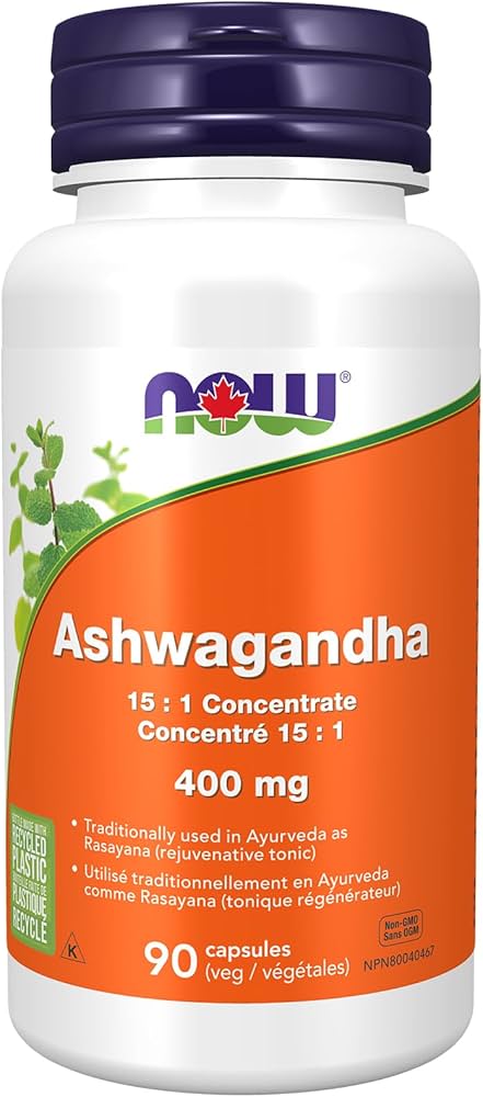 NOW    Ashwagandha Ext 400mg 90vcap