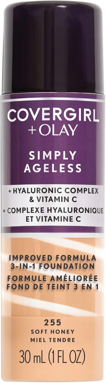 COVER GIRL/OLAY SIMPLY AGELESS FND 3IN1 SFT HONEY pack of 2