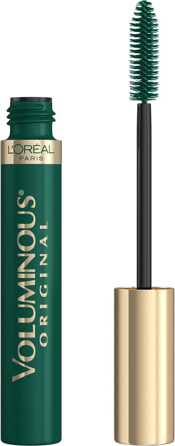 L'OREAL VOLUMINOUS MASCARA DEEP GREEN pack of 3