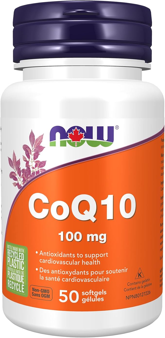NOW    CoQ10 100mg w/ Vit.E 50gel