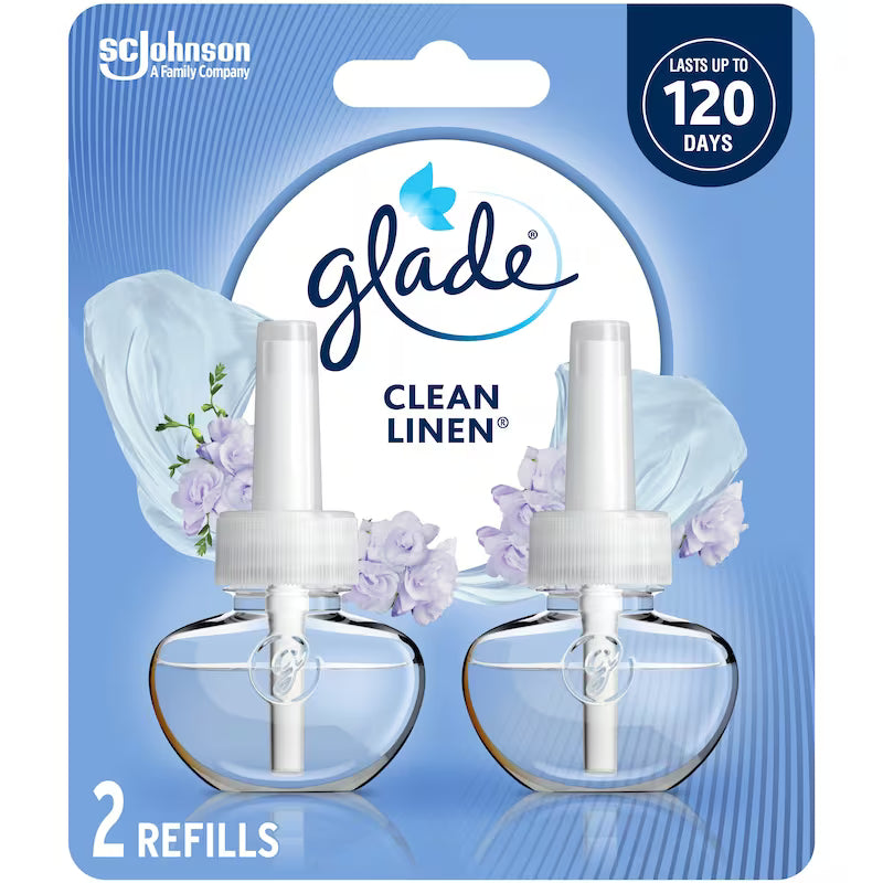 GLADE PLUGINS REFILL CLEAN LINEN 2
