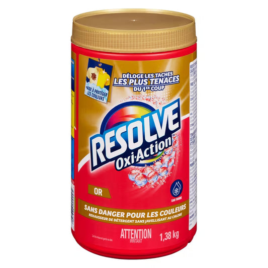 RESOLVE WASH PD OXI ACTION 1.38KG pack of 6