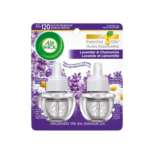 AIRWICK SCENTED OIL RELAX 2PK 40ML pack of 6