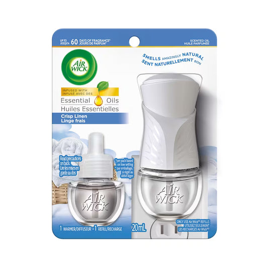 AIRWICK HIDDEN PLEASURES O/SC KIT CRISP LINEN pack of 6