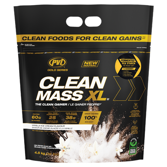 PVL Pure Vita Labs    CLEAN MASS XL    Vanilla Ice Cream10 lbs
