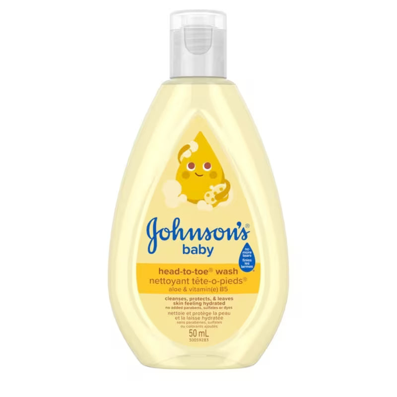 JJ BABY WSH HEAD-TO-TOE 50ML pack of 12