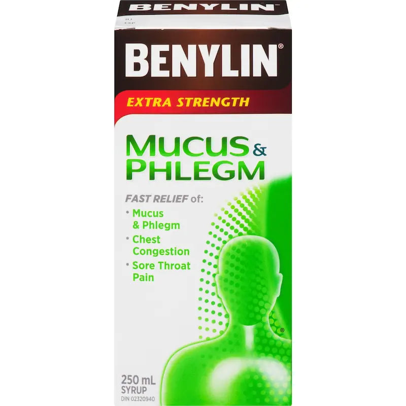 BENYLIN SYR MUCOUS RELIEF 250ML SOLUTION