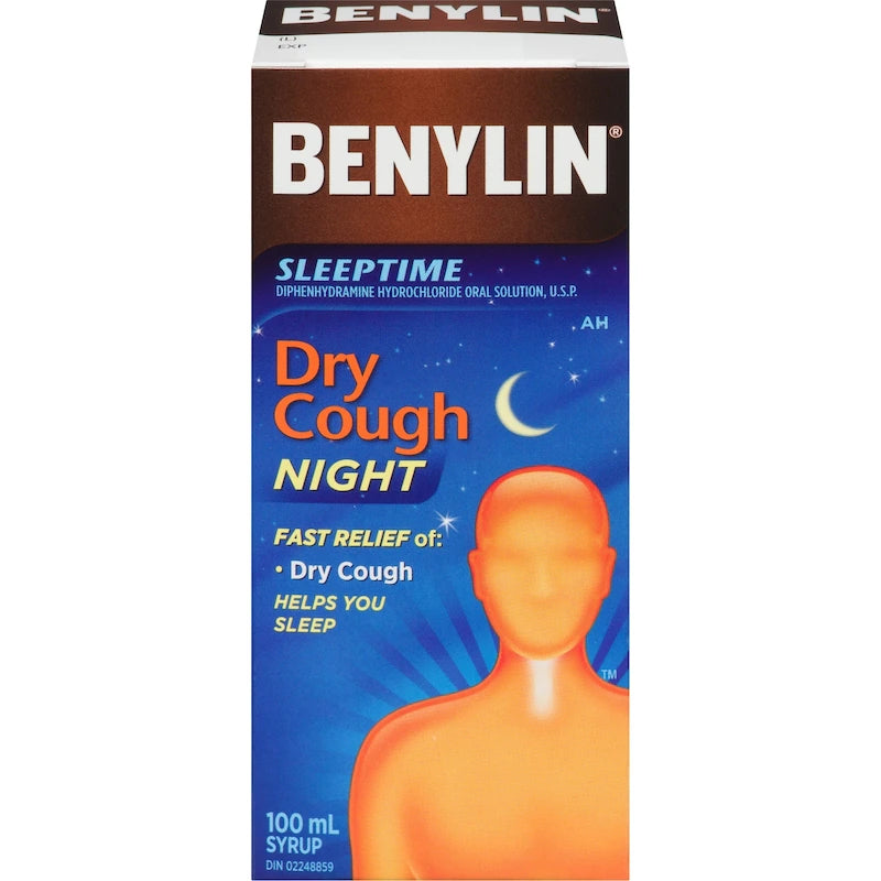 BENYLIN DRY COUGH NIGHT 100ML ELIXIR