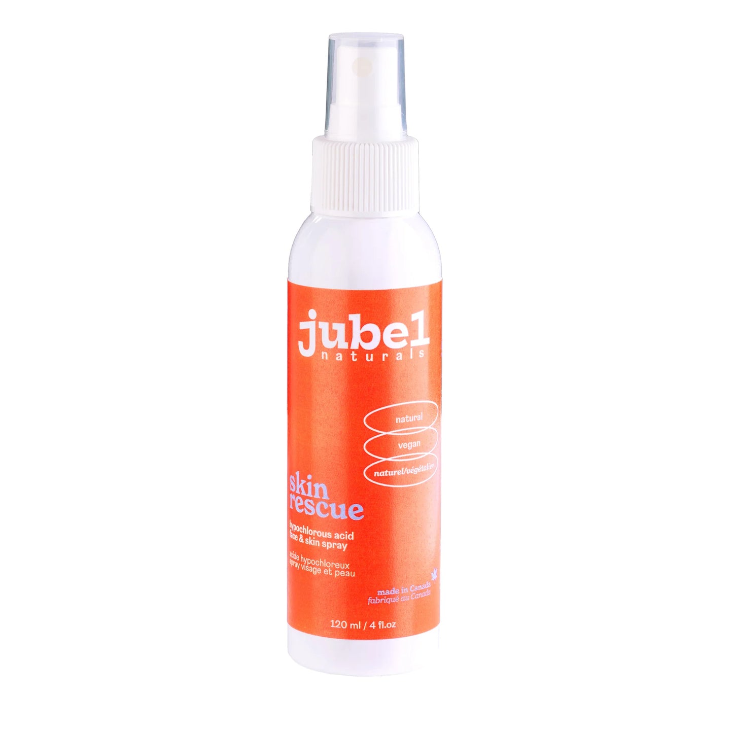 JUBEL NATURALS SKIN RESCUE SP HYPOCHLOR ACID 120ML
