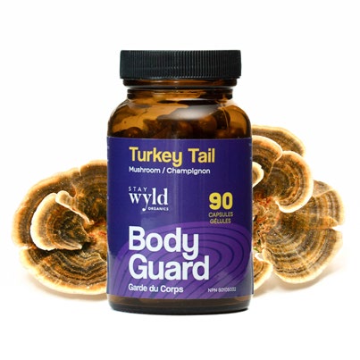 STAY WYLD ORGANICS LTD *   Turkey Tail, 90caps