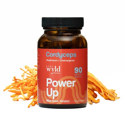 STAY WYLD ORGANICS LTD *   Cordyceps, 90caps