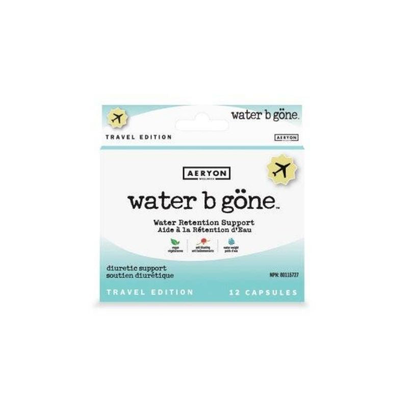 Aeryon Wellness   Water B Gone Travel  12caps