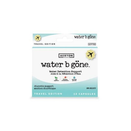 Aeryon Wellness   Water B Gone Travel  12caps