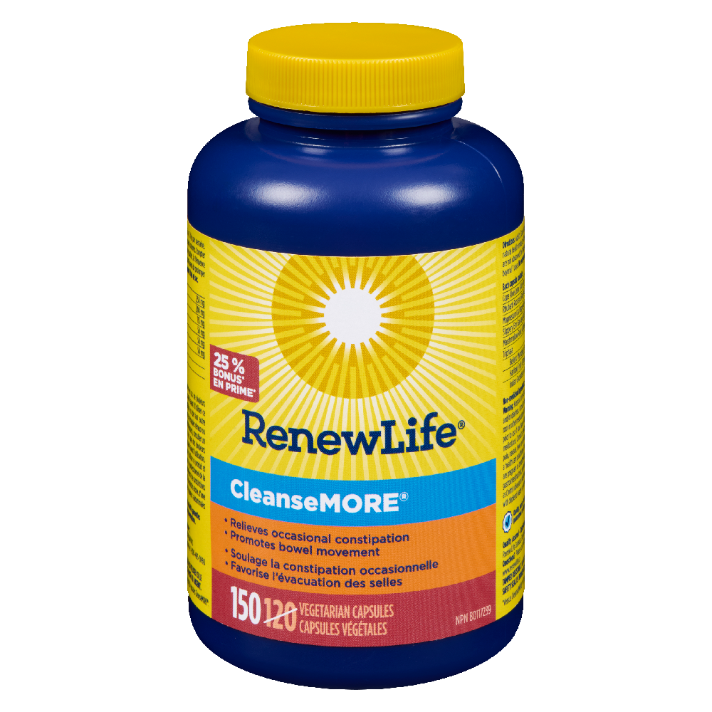 RENEW LIFE - CleanseMORE - 150vcap