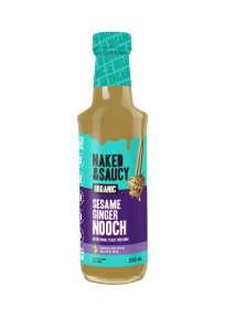 Naked & Saucy   Nutritional Yeast Dressing & Dip   Sesame Ginger250ML