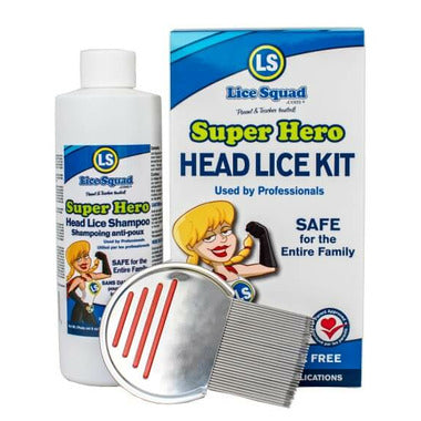 SUPER HERO HEAD LICE KIT
