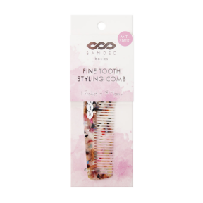 BANDED   Styling Comb - Fine Tooth 3 x 1ea