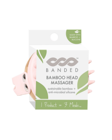 BANDED   Bamboo Head Massager 3 x 1ea