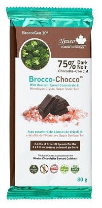 NEWCO    NCO18912    NEWCO    NCO18912    BroccoChocco Bar 75% Dark 80g*12