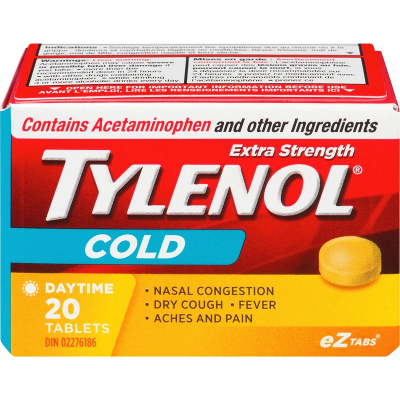 TYLENOL COLD XST DAYTIME TB 20 TABLET