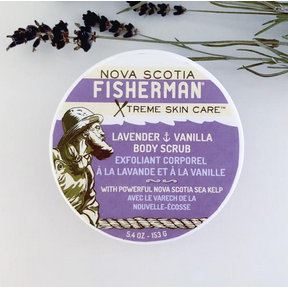 Nova Scotia Fisherman   Lavender & Vanilla Body Scrub 153g