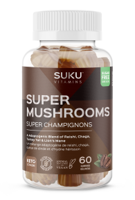 SUKU Vitamins   Super Mushrooms 60gmy