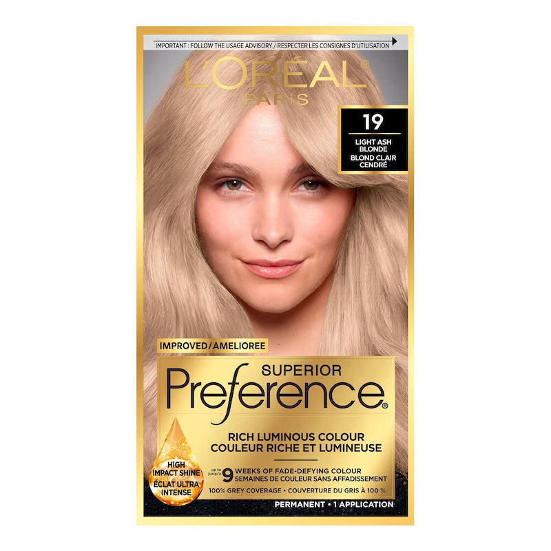 PREFERENCE LIGHT ASH BLONDE #19
