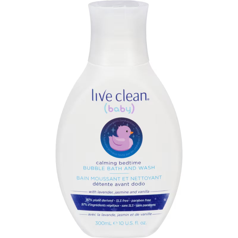 LIVE CLEAN BABY WASH CALMING 300ML