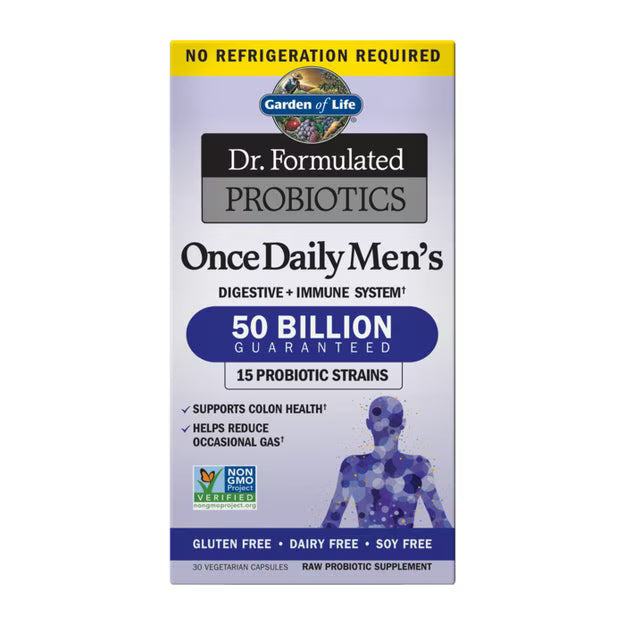 Garden of Life - Dr. F Once Daily Men 50-B SS - 30 Vcaps