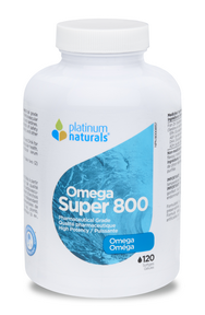 Platinum Naturals-Omega Super 800 120 gels