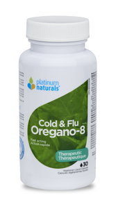 Platinum Naturals-Oregano-8 Cold and Flu 30 caps
