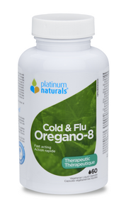 Platinum Naturals-Oregano-8 Cold and Flu 60 capsules