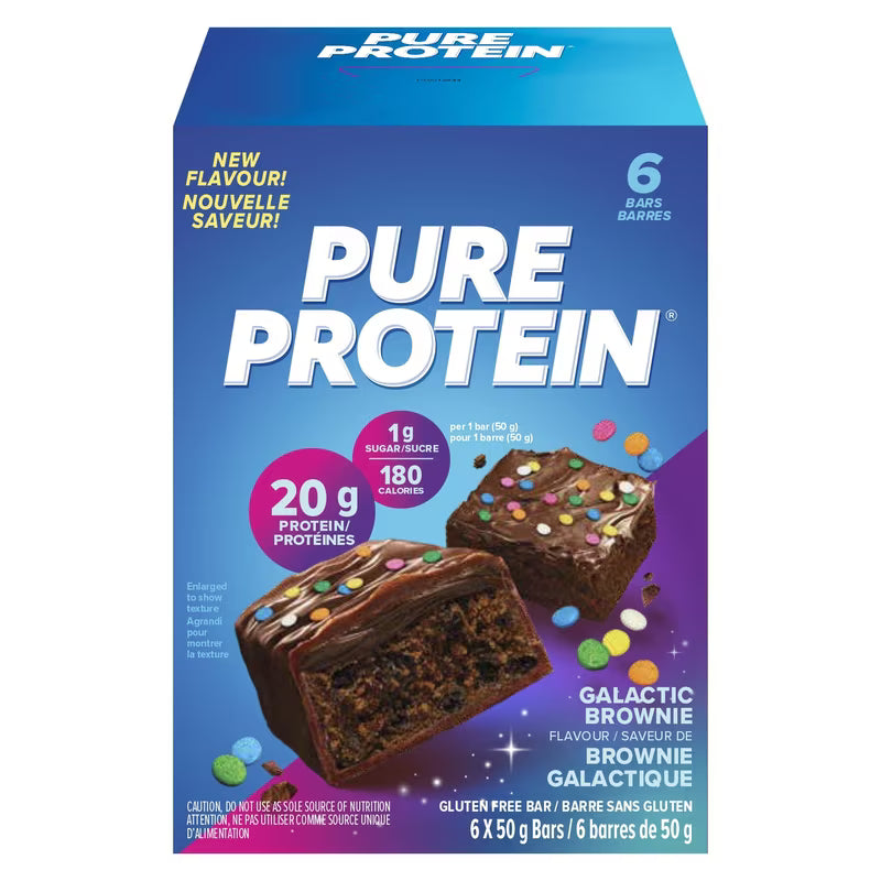 PURE PROTEIN BAR GALACTIC BROWNIE 6X50G