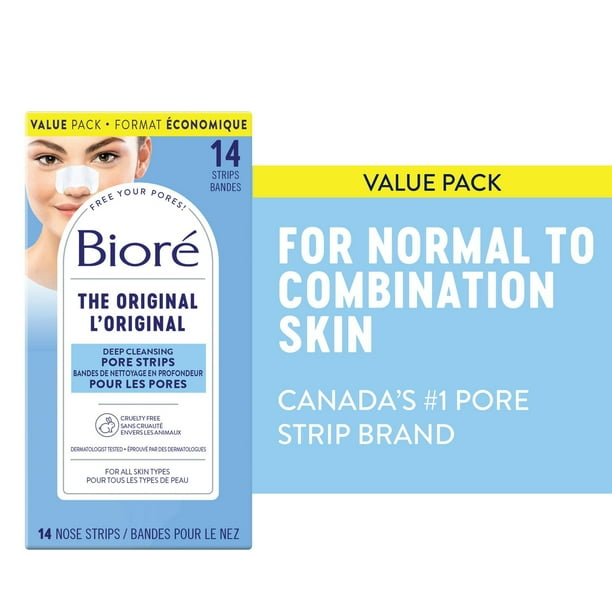 BIORE STRIP DEEP PORE CLEANSING PORE NOSE 14